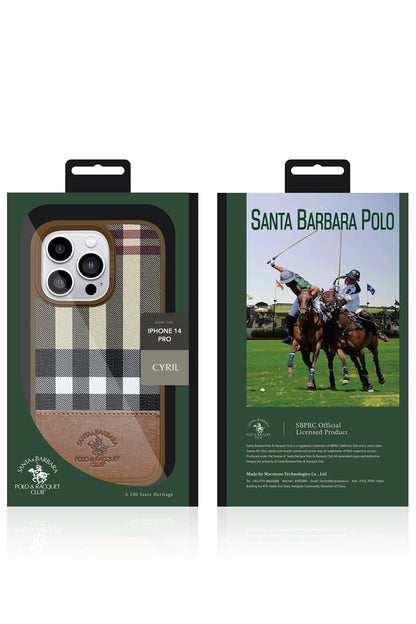 Santa Barbara Polo Racquet Club Apple iPhone 14 Cyril Magsafe Kapak - Siyah