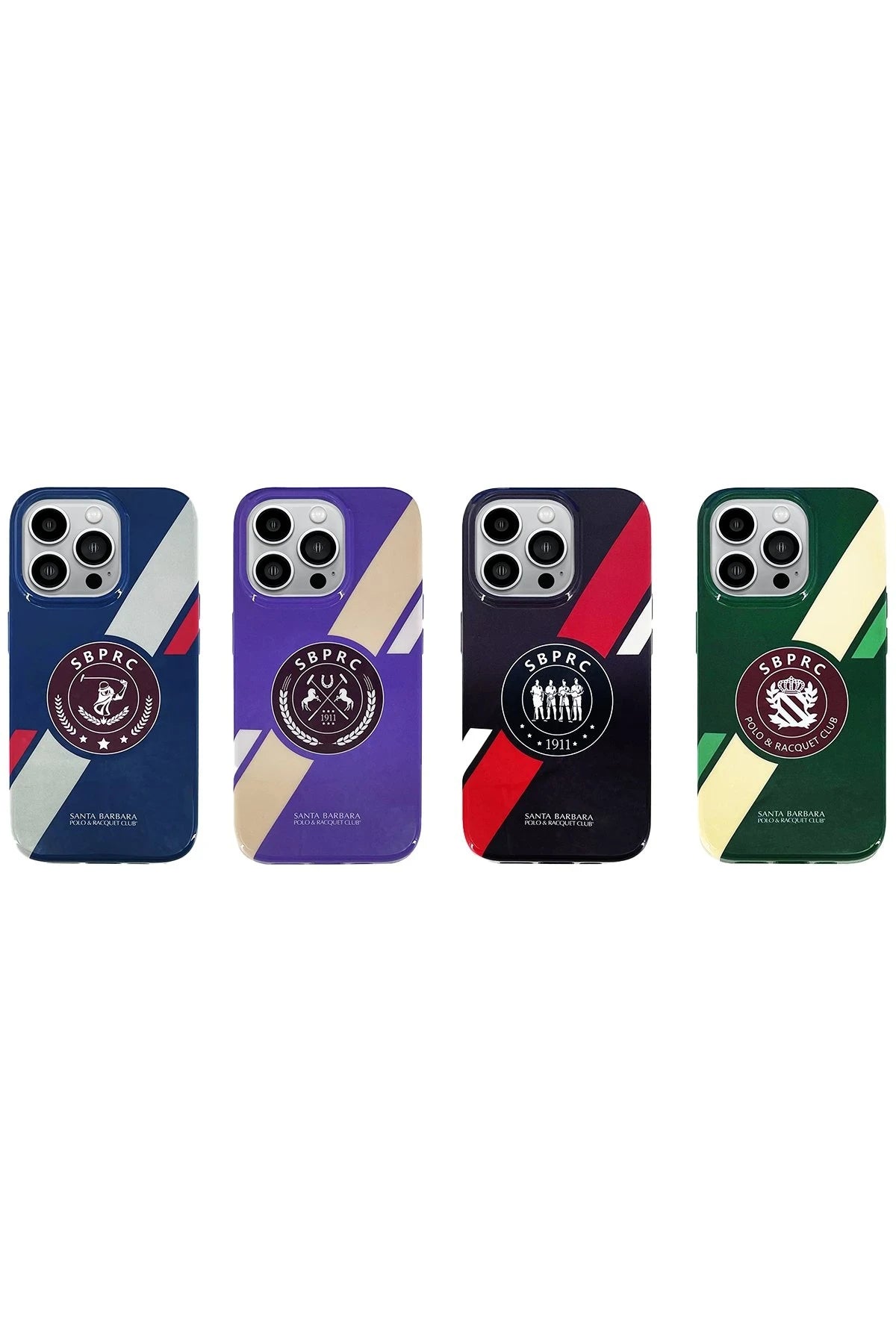 Santa Barbara Polo Racquet Club Apple iPhone 14 Pro Max Alden Kapak - Siyah