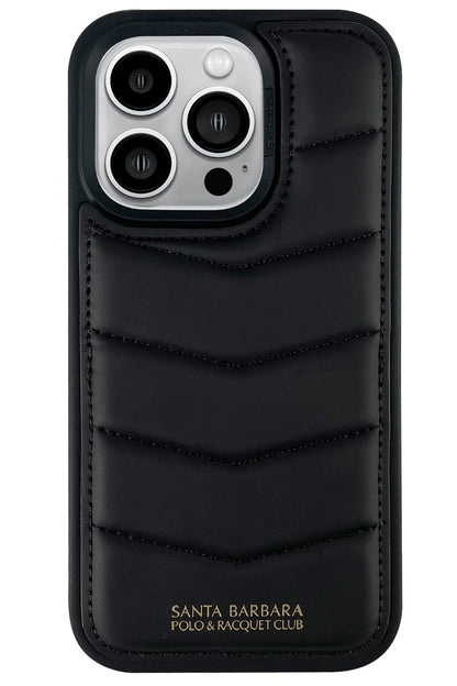 Santa Barbara Polo Racquet Club Apple iPhone 14 Pro Max Clyde Stand Kapak - Siyah