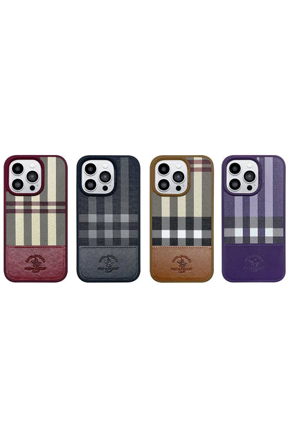 Santa Barbara Polo Racquet Club Apple iPhone 14 Pro Max Cyril Magsafe Kapak - Siyah