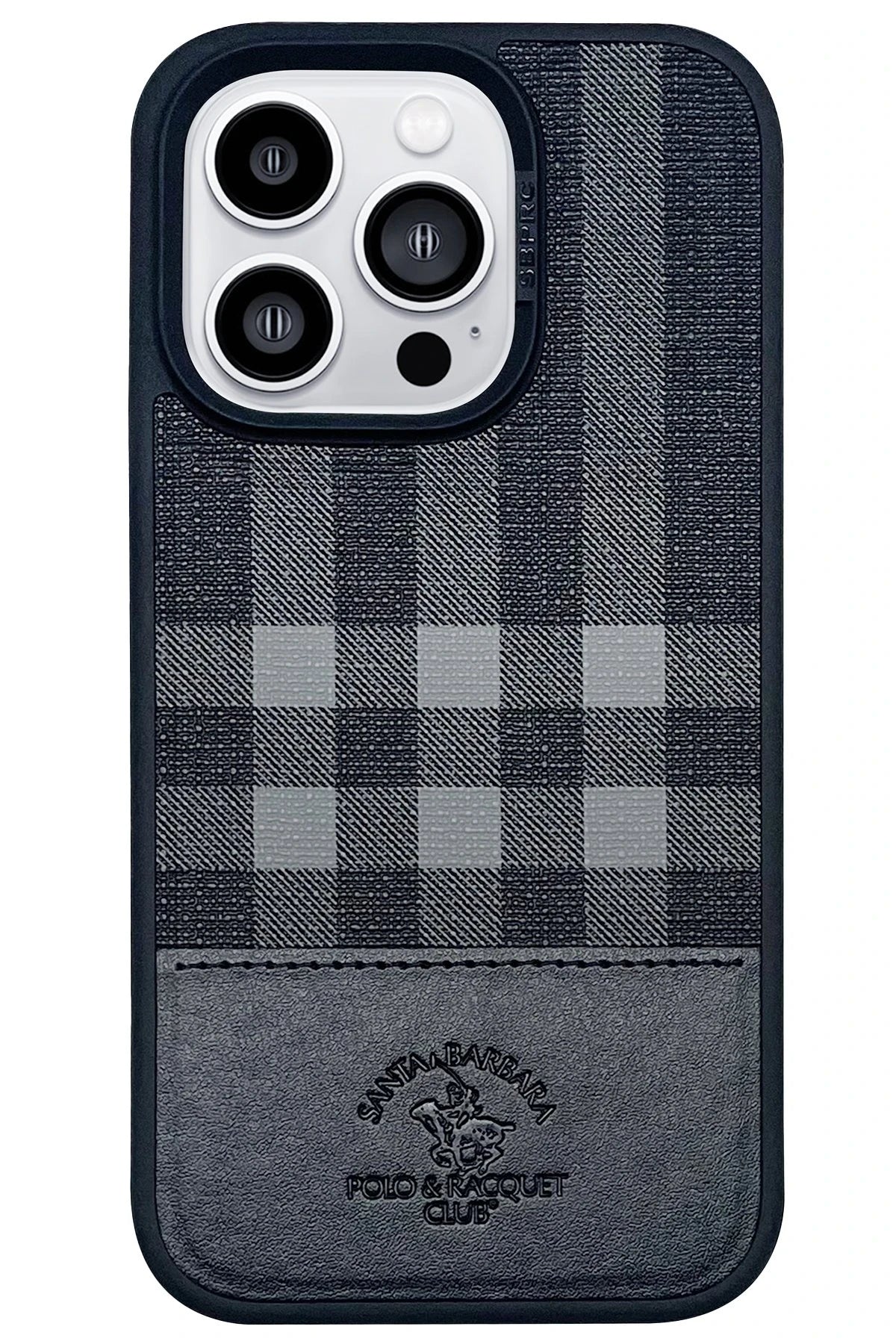 Santa Barbara Polo Racquet Club Apple iPhone 14 Pro Max Cyril Magsafe Kapak - Siyah