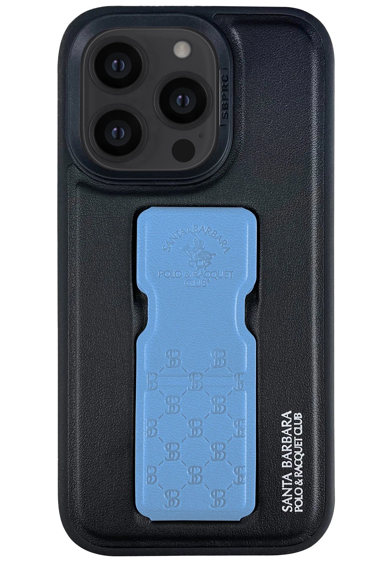Santa Barbara Polo Racquet Club Apple iPhone 14 Pro Max Parker Stand Kapak - Mavi