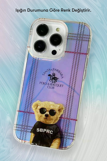 Santa Barbara Polo Racquet Club Apple iPhone 14 Pro Naldo Kapak - Gold