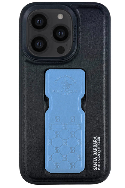 Santa Barbara Polo Racquet Club Apple iPhone 14 Pro Parker Stand Kapak - Mavi
