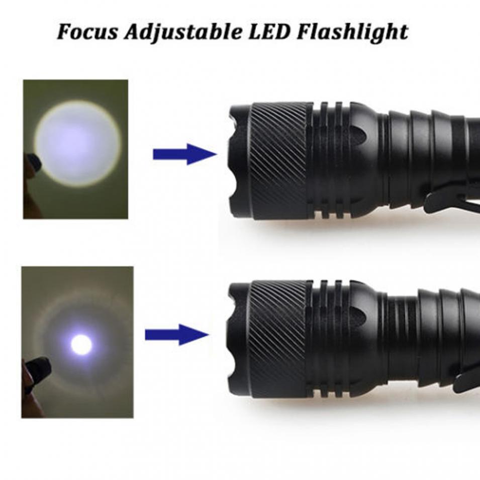 Şarjlı Mini Led El Feneri Cree Led 500 Lumens (5643)