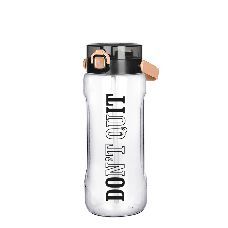 Şeffaf Matara - 2000 Ml - 67,6 Oz - Watermode Matara