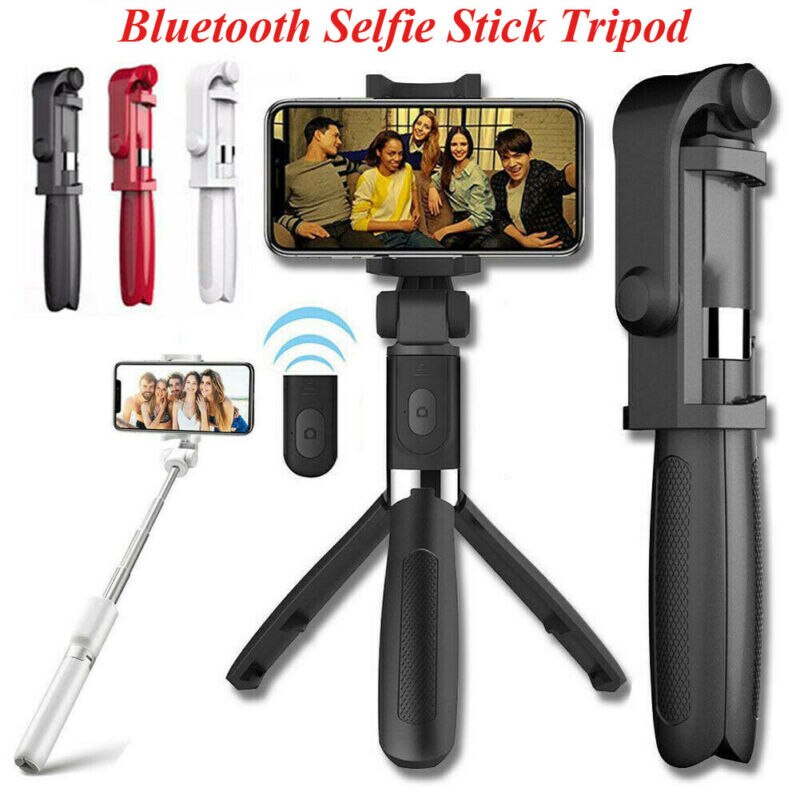 Selfie Stick L01 Bluetooth Kumandalı Selfie Çubuğu Tripod Monopod (5643)