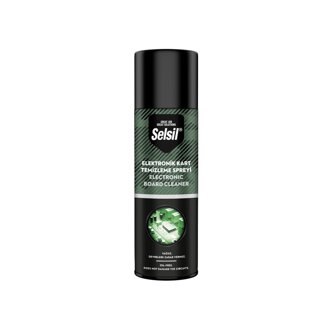 SELSİL ELEKTRONİK KART TEMİZLEME SPREYİ 500ML YAĞSIZ - DEVRELERE ZARAR VERMEZ (5643)
