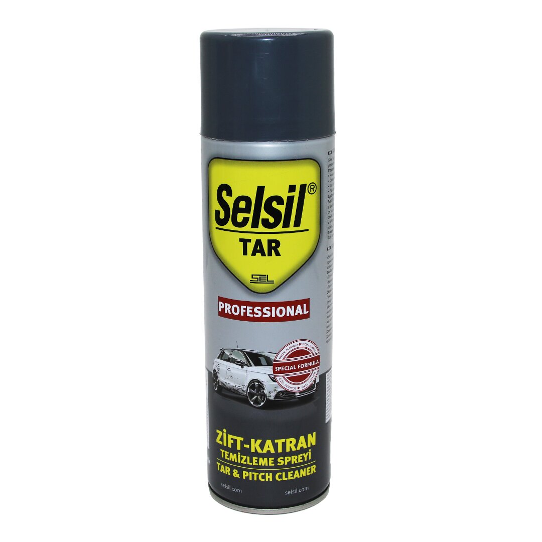 SELSİL TAR ZİFT - KATRAN TEMİZLEME SPREY 500ML KİR - YAĞ (5643)