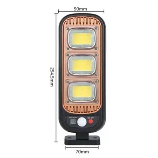 Sensörlü Güneş Enerjisi İle Şarj Olabilen Duvara Monte Solar Aydınlatma GL-84069 (5643)