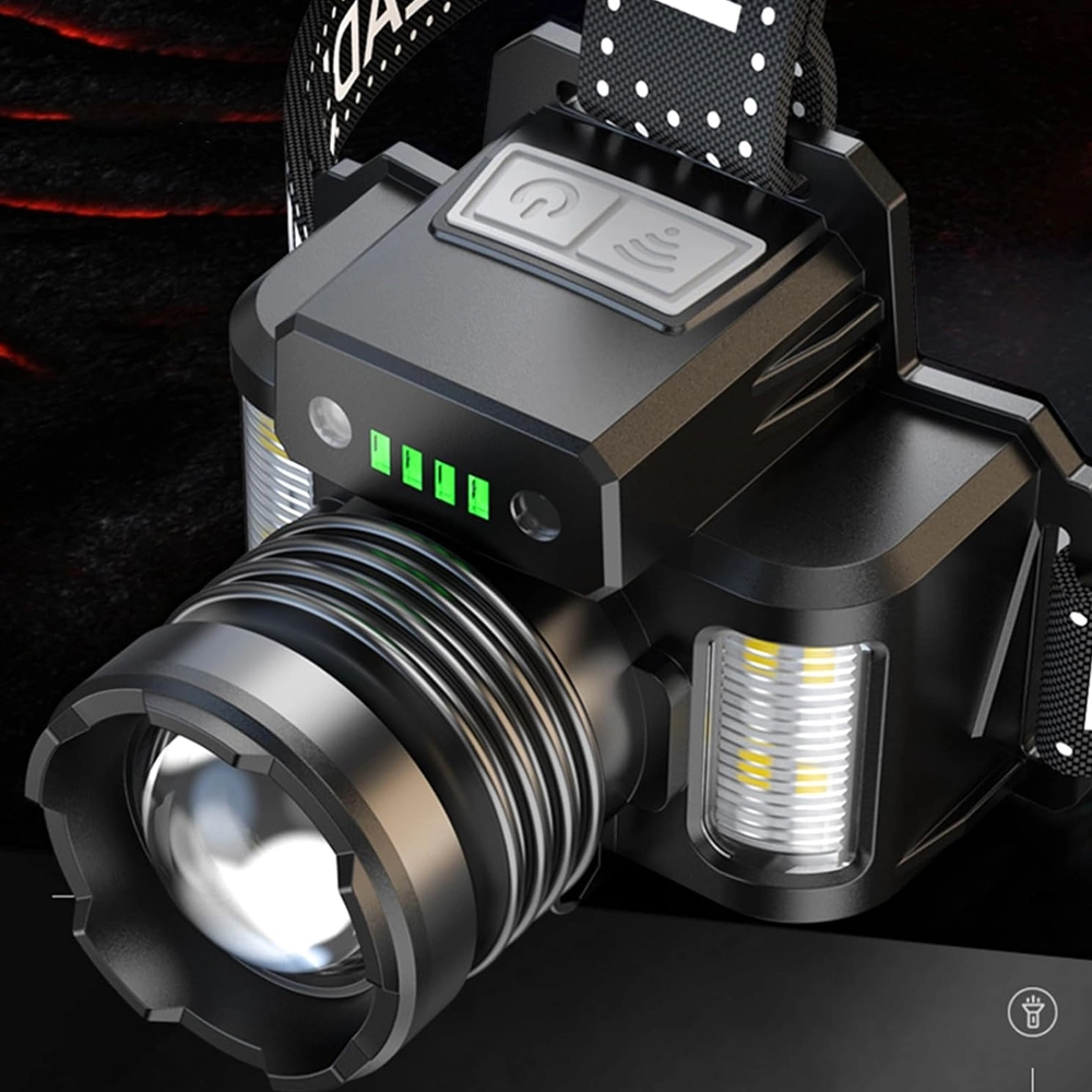 Sensörlü Cree Tg Led Şarjlı Kafa Lambası Wt-625