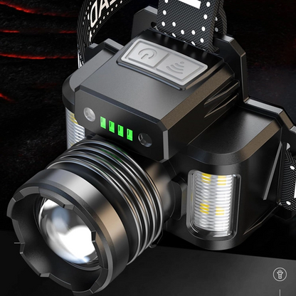 Sensörlü Cree Tg Led Şarjlı Kafa Lambası Wt-625