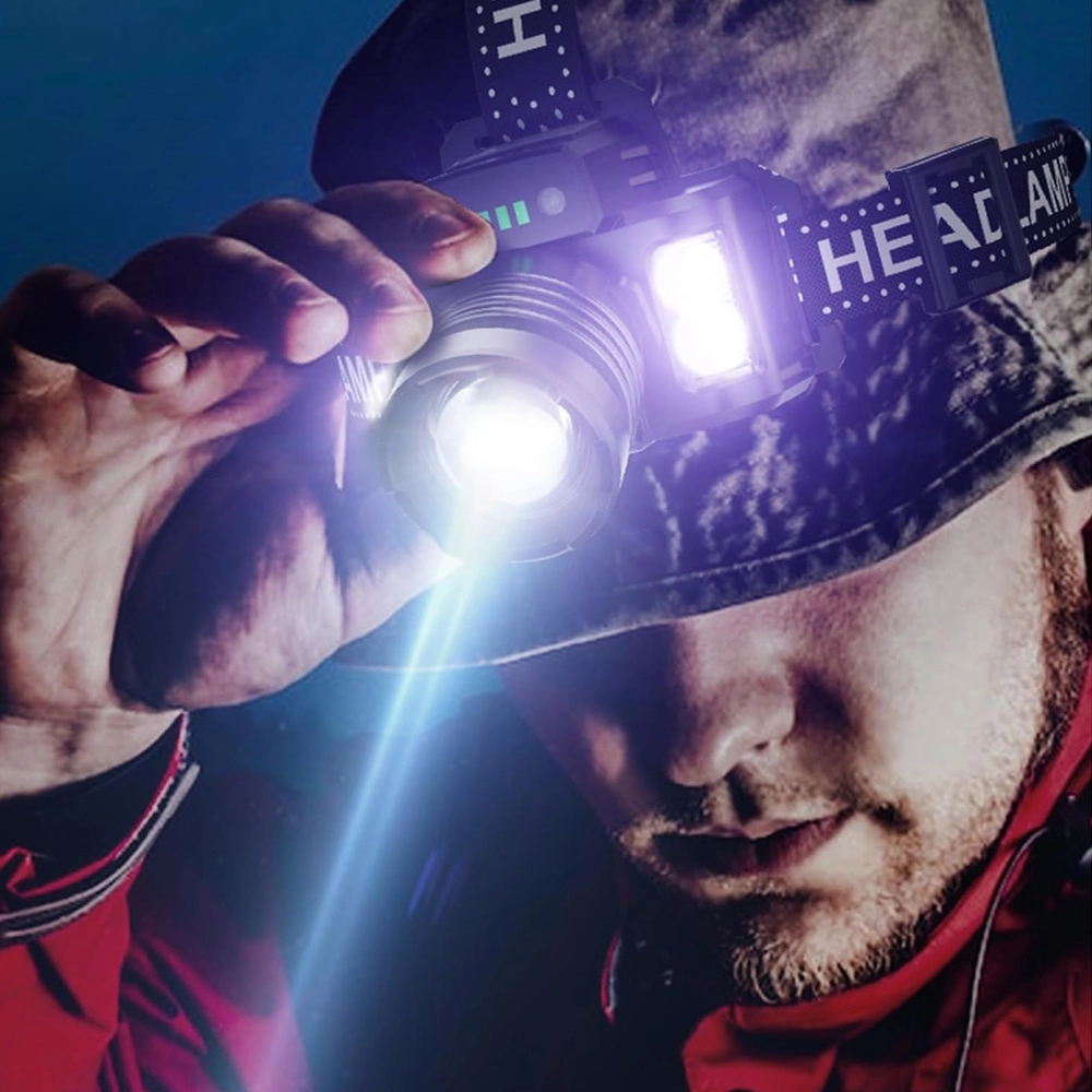 Sensörlü Cree Tg Led Şarjlı Kafa Lambası Wt-625