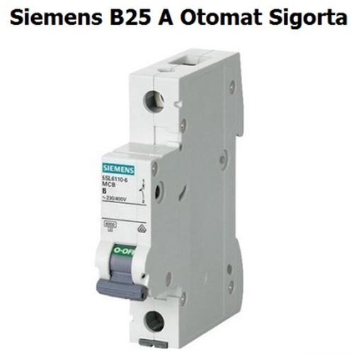 SIEMENS B25 SİGORTA (5643)