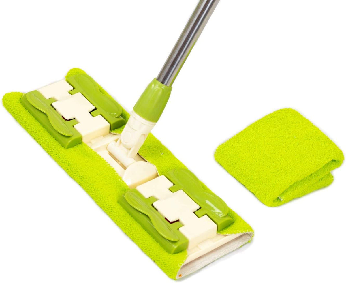 Sihirli Spin Mop Teleskopik Çok Amaçlı Mop +1 Bez Hediyeli - Mor (5643)