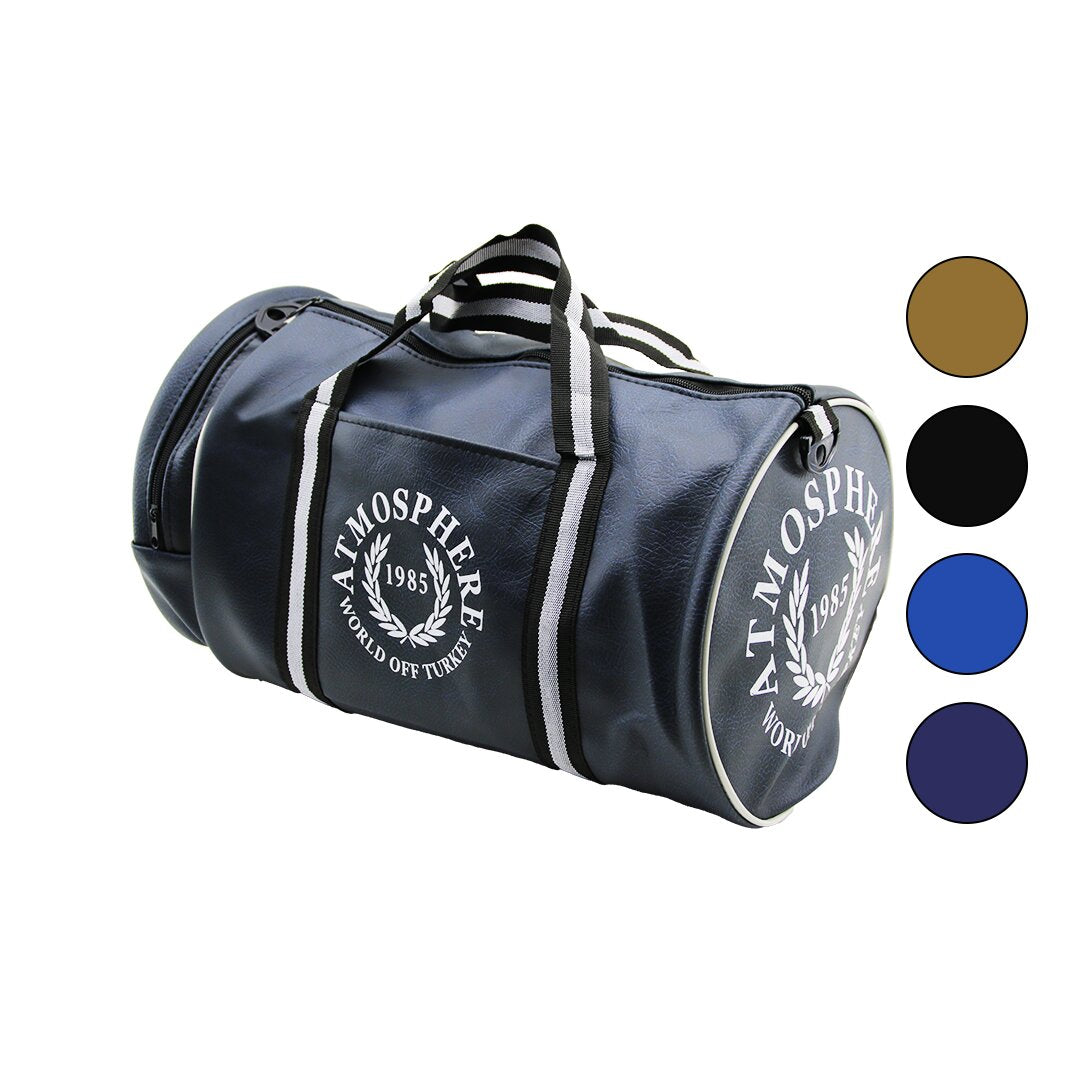 SİLİNDİR ÇANTA TEK FERMUARLI TEK YAN CEPLİ ÇAP: 26CM - UZUNLUK: 47CM (5643)