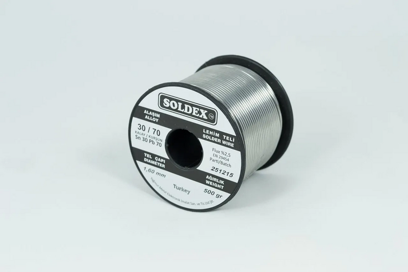 Soldex 30-70 Lehim Teli 500 Gr 1,6 Mm