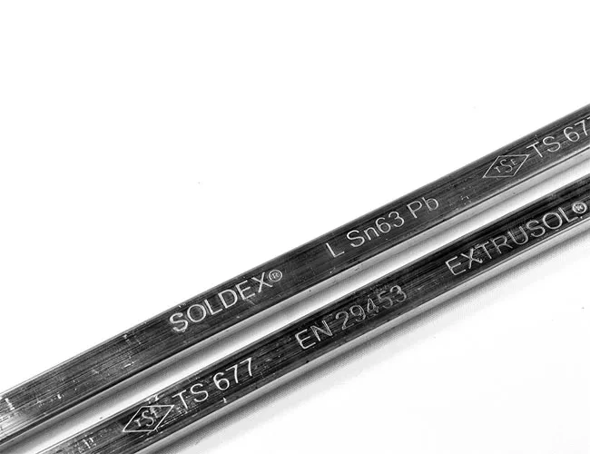 Soldex Çubuk Lehim 63-37 Extrusol 1000 Gr - Sn:63 / Pb:37