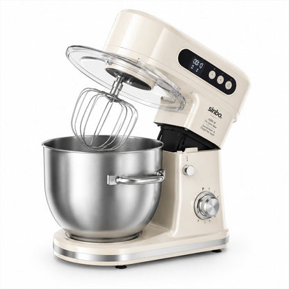 STANDLI MİKSER - BLENDER SETİ HAMUR YOĞURUCU - ÇIRPICI - KARIŞTIRICI 8KADEM. HIZ AYAR 12LT HAZNE 2000W SMX-2779 (5643)
