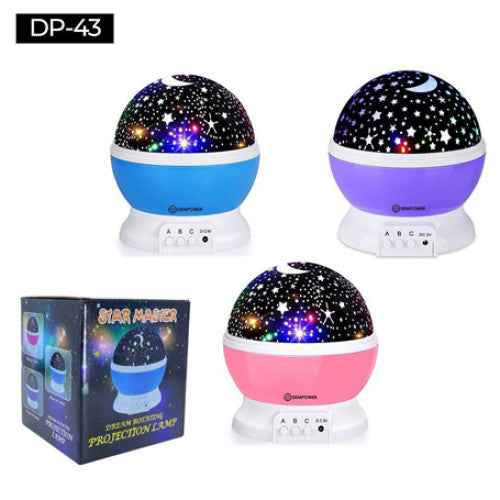 STAR MASTER GECE LAMBASI DÖNERLİ