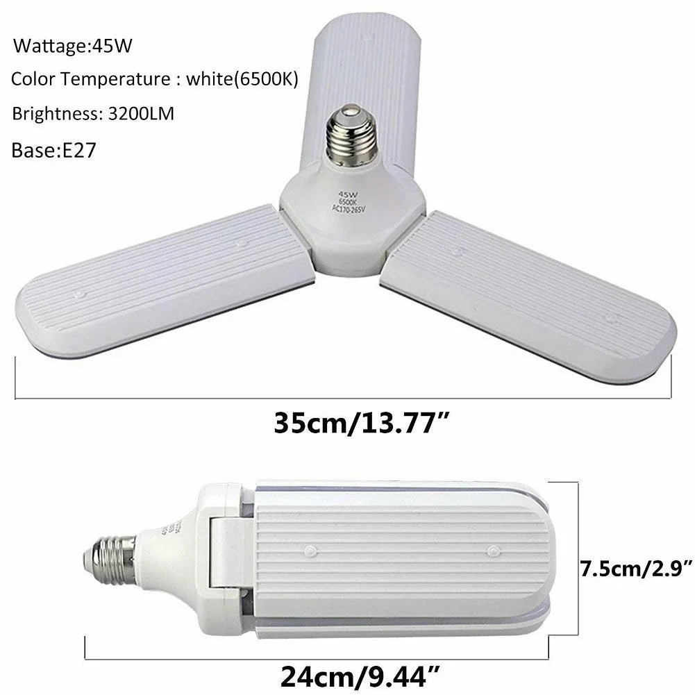 Sunlife Beyaz Işık 3 Pervaneli 45 Watt Tasarruflu (5643)