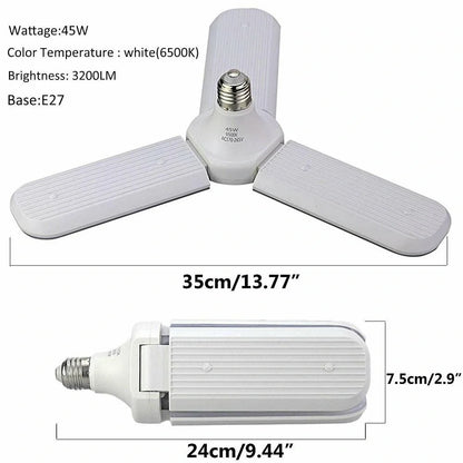 Sunlife Beyaz Işık 3 Pervaneli 45 Watt Tasarruflu (5643)