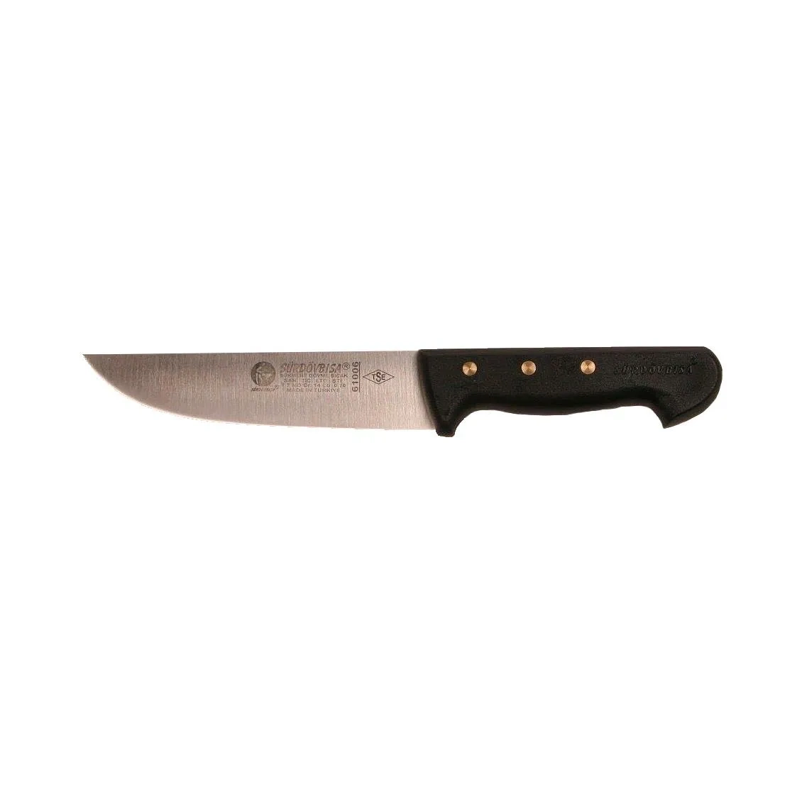 Sürmene Sürdövbısa 61006 Kasap Sıyırma Bıçağı 16,5 Cm, Plastik Sap