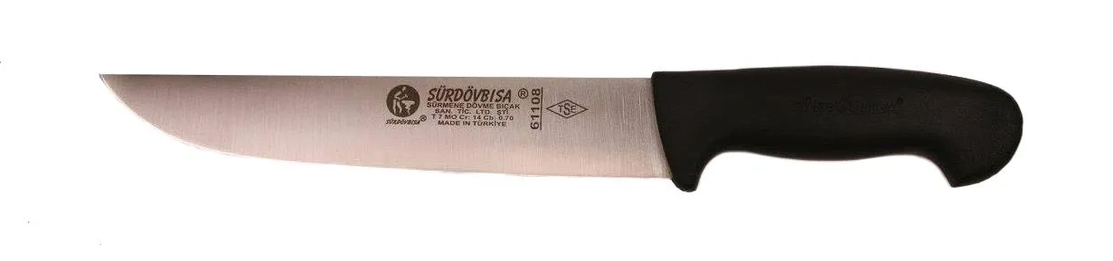 Sürmene Sürdövbısa 61108 Kasap Bıçağı 21,5 Cm, Plastik Sap