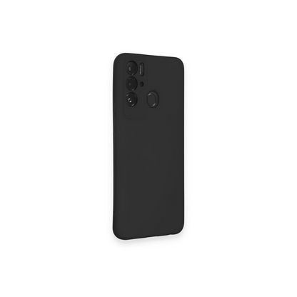 Tecno Pova Neo Kılıf Nano İçi Kadife Silikon - Siyah