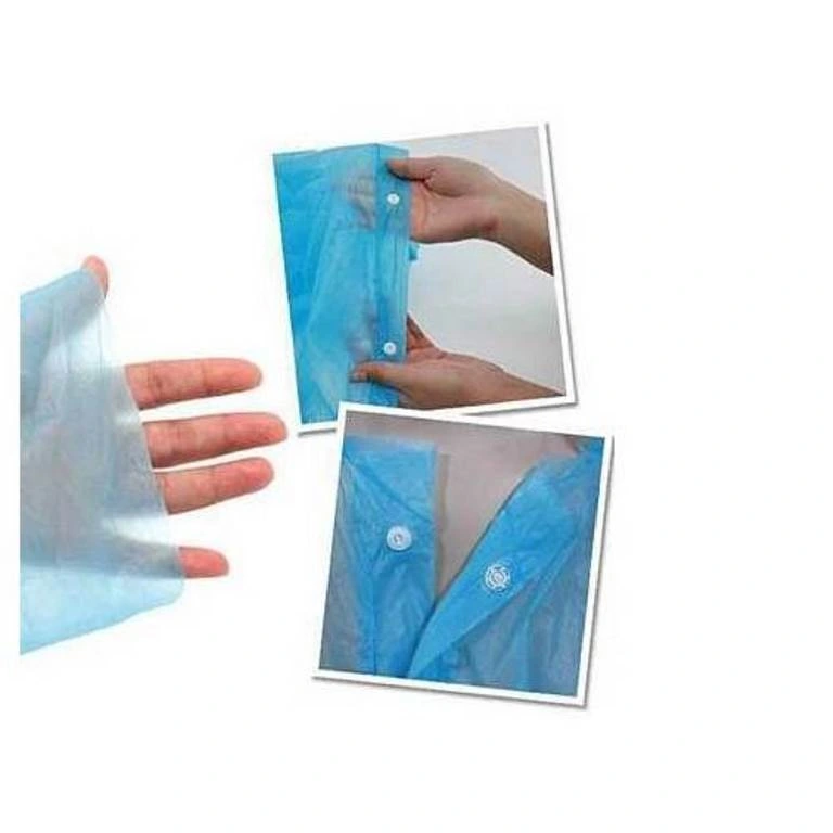 Tek Kullanımlık Çıtçıtlı Yağmurluk (5 Adet)