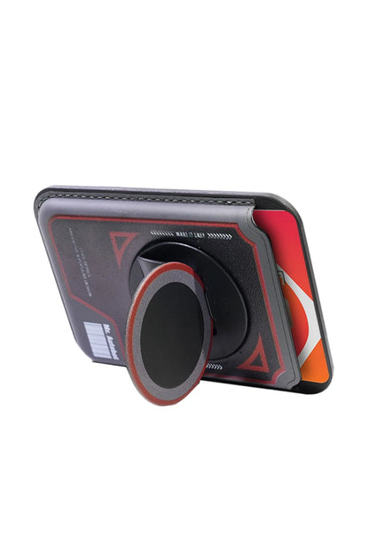 URR Cool Series Magsafe Deri Kartlık - Siyah