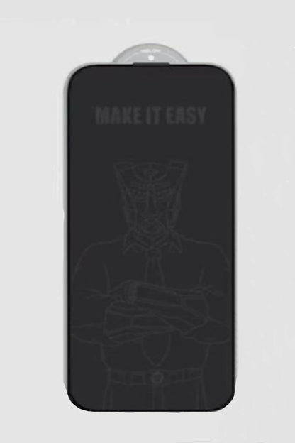 URR Apple iPhone 11 Fan Series HD Privacy Antistatik Cam Ekran Koruyucu 10 Adet - Siyah
