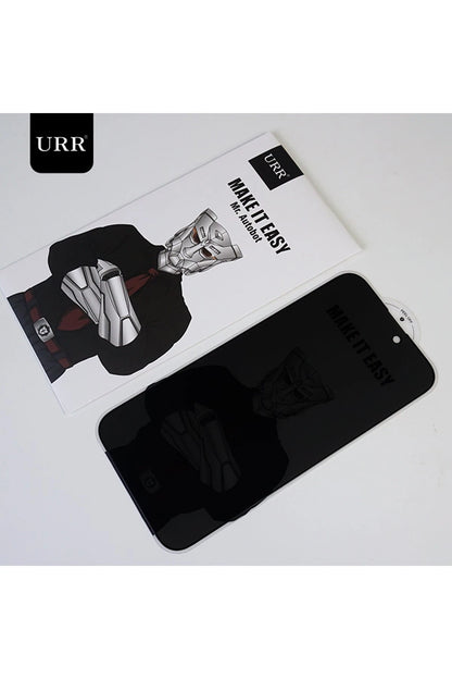 URR Apple iPhone 14 Pro HD Privacy Cam Ekran Koruyucu - Siyah