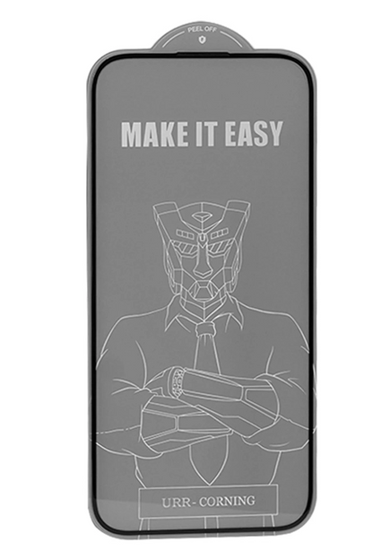 URR Apple iPhone 14 Pro Max Diamonlike Corning Glass 3X Shatterproof Sapphire Cam Ekran Koruyucu - Siyah