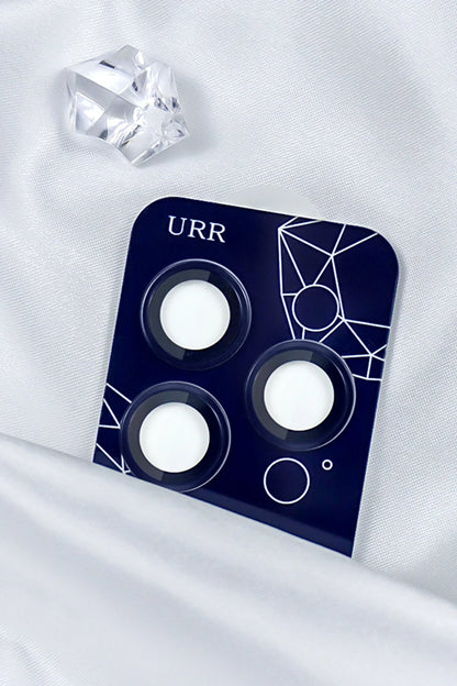 URR Apple iPhone 14 Pro Max Sapphire PVDSS Kamera Lens Koruyucu - Siyah