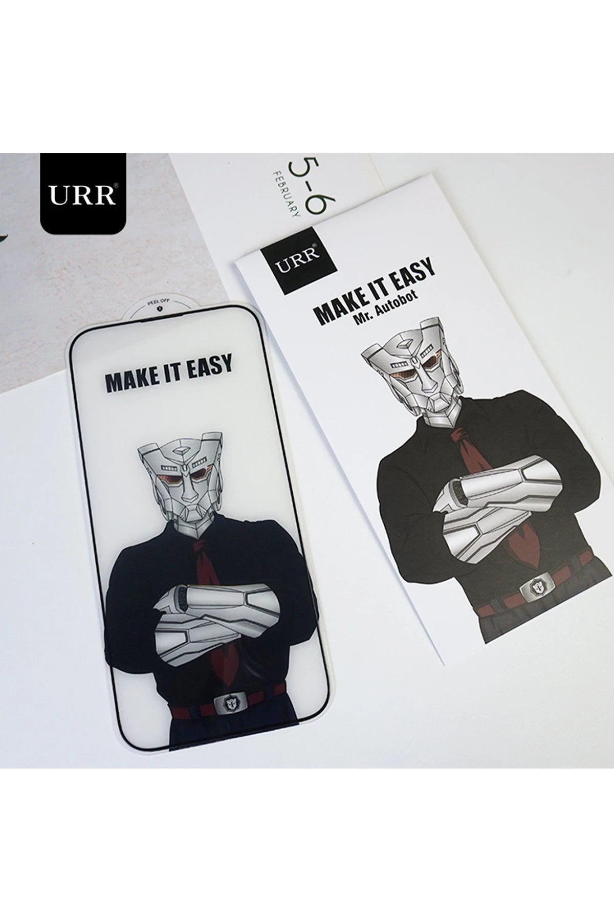 URR Apple iPhone 15 Pro Max Lazer Antidust Cam Ekran Koruyucu - Siyah