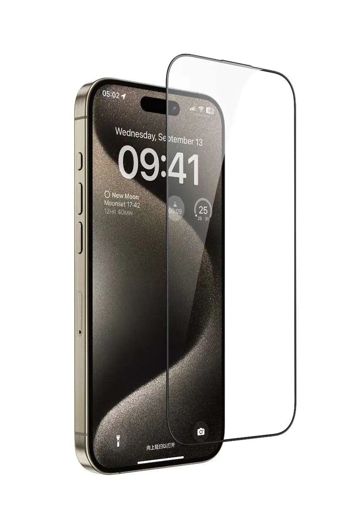URR Apple iPhone 16 Plus Crystal Clear Magsafe 3in1 Ekran Koruyucu ve Kamera Lens Set - Şeffaf