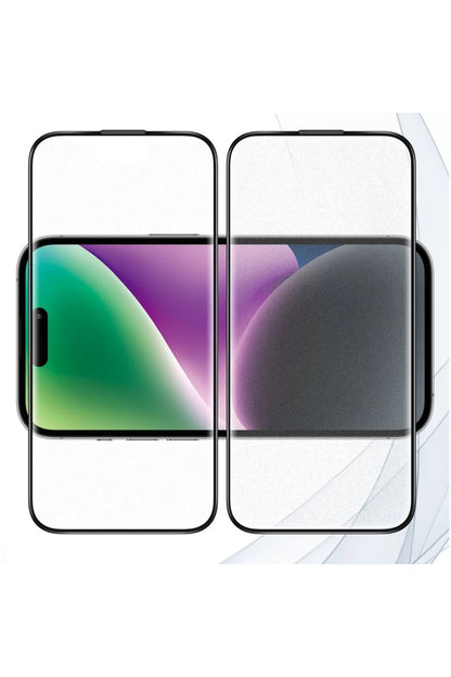 URR Apple iPhone 16 Pro Matte Antiglare Cam Ekran Koruyucu - Siyah