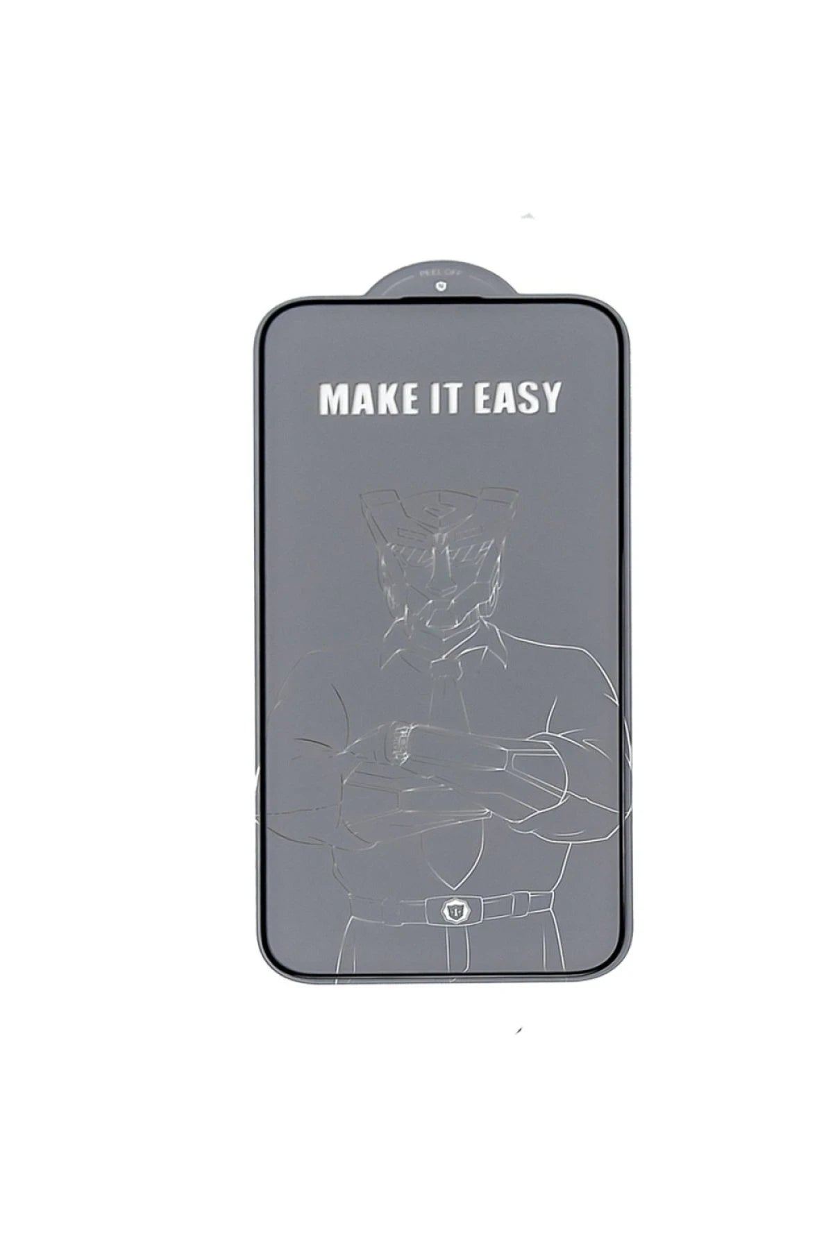 URR Apple iPhone 16 Pro Max 2.5D Antistatik Silkscreen Cam Ekran Koruyucu - Siyah