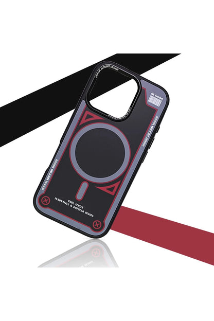 URR Apple iPhone 16 Pro Max Cool Series Matte Pure PC Magsafe Kapak - Siyah