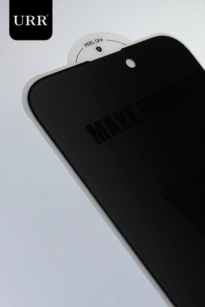 URR Apple iPhone 16 Pro Max Matte Privacy Cam Ekran Koruyucu - Siyah