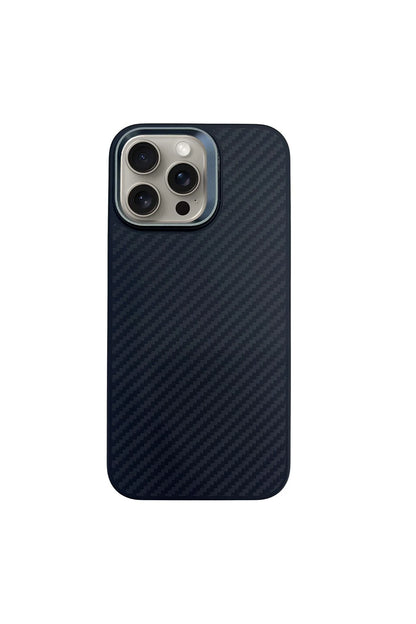 URR Apple iPhone 16 Pro Max Real Kevlar Magsafe Kapak - Siyah