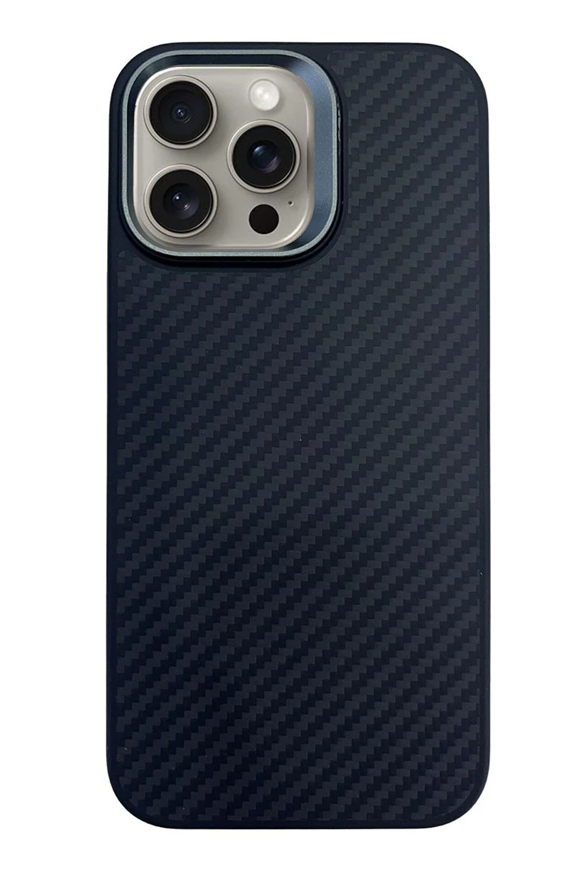 URR Apple iPhone 16 Pro Max Real Kevlar Magsafe Kapak - Siyah