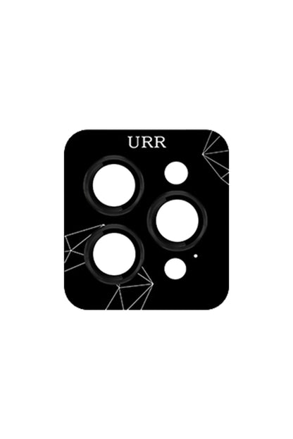 URR Apple iPhone 16 Pro Max Titanium Alloy AR Kamera Lens Koruyucu - Siyah