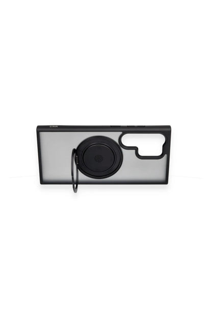 URR Samsung Galaxy S24 Ultra Perfume Magsafe Standlı Kapak - Siyah
