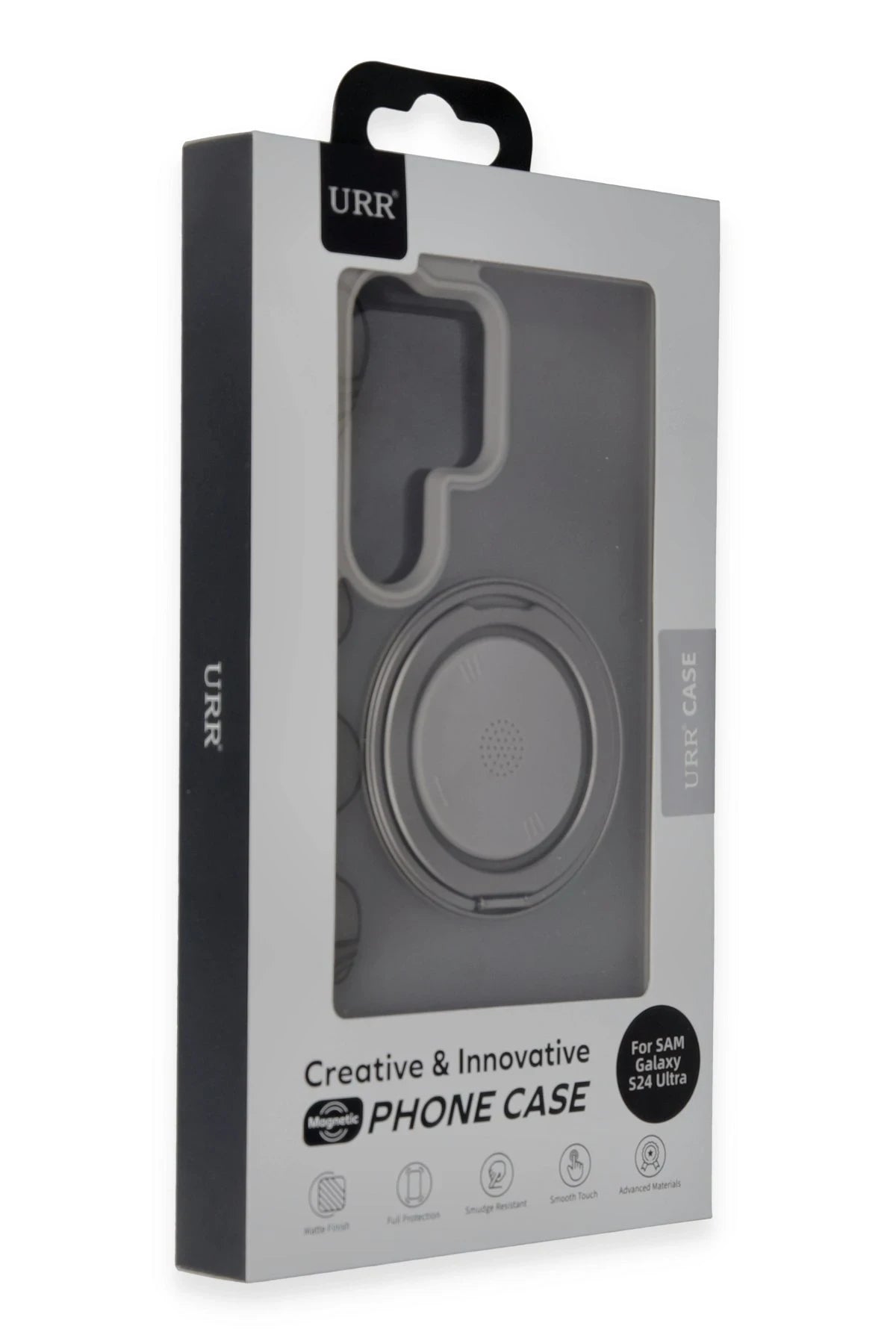 URR Samsung Galaxy S24 Ultra Perfume Magsafe Standlı Kapak - Siyah