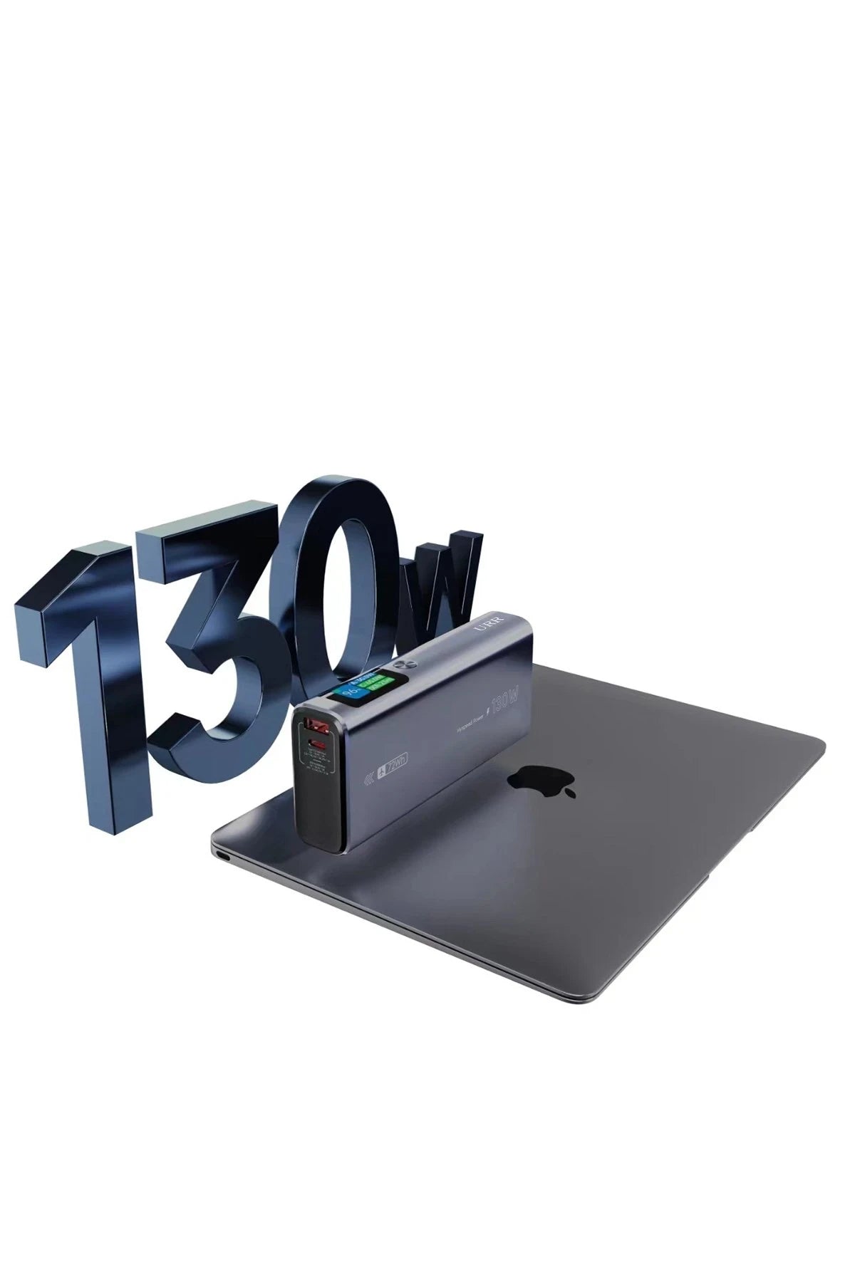 URR Ultrafast Charging Source 130W 20.000 mAh PD Powerbank - Siyah