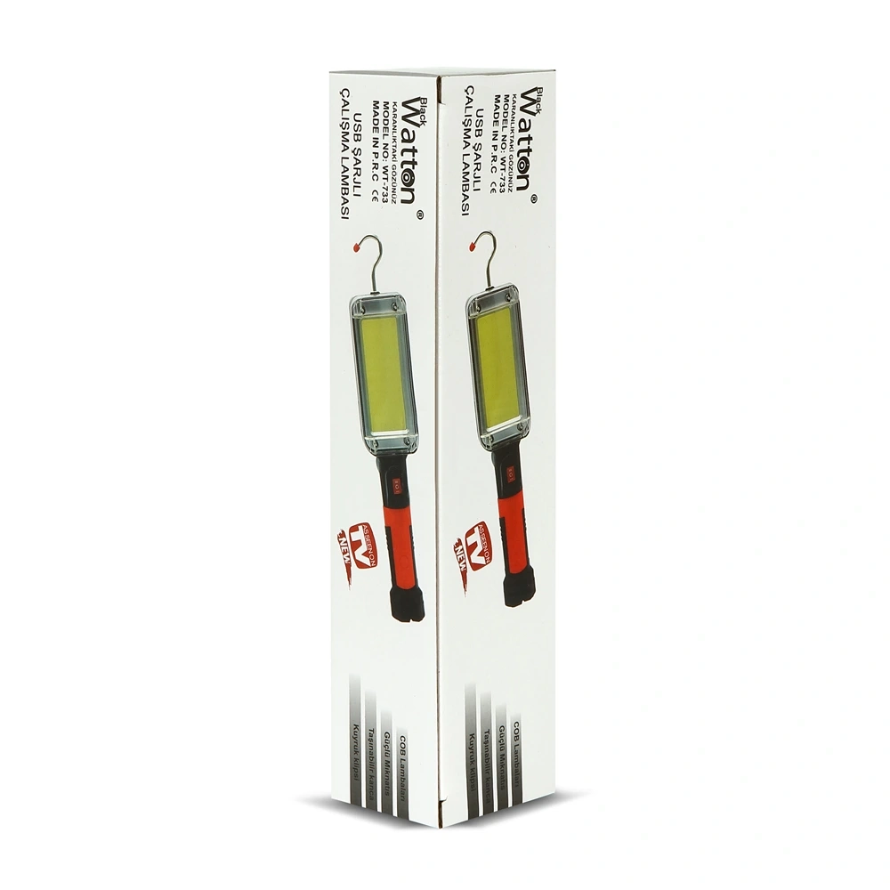 Usb Şarjlı Oto Tamirci Çalışma Lambası Wt-733