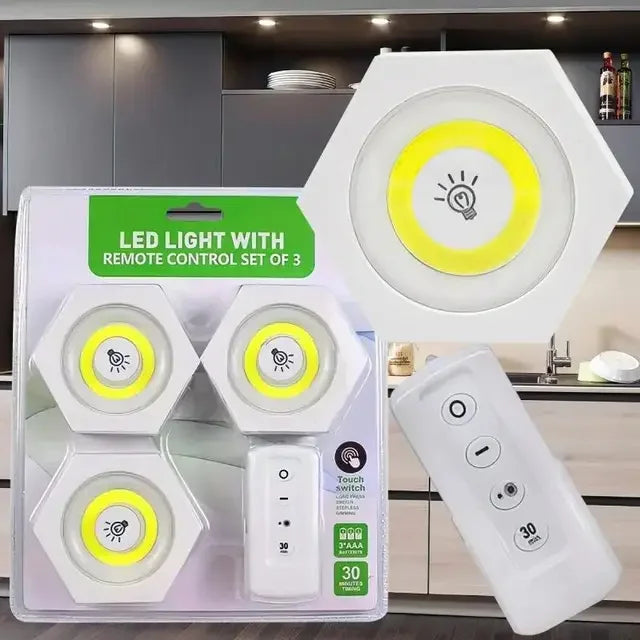 Uzaktan Kumandalı Led Işık Altı Gen [3'lü Set] (5643)