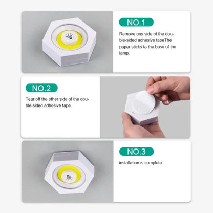 Uzaktan Kumandalı Led Işık Altı Gen [3'lü Set] (5643)